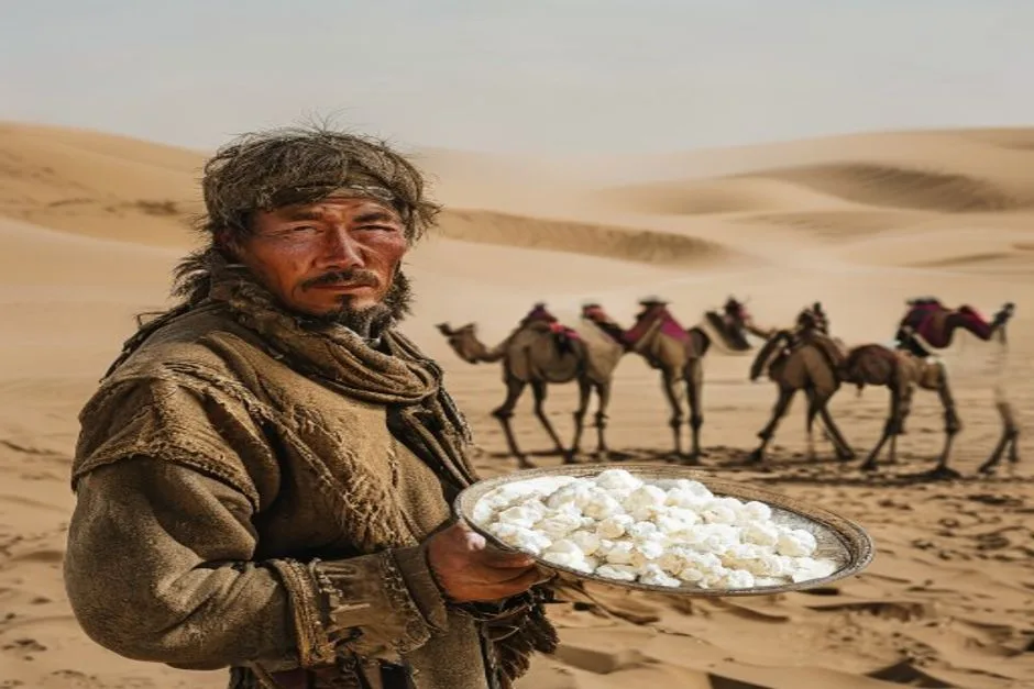 Singing dunes camel herders