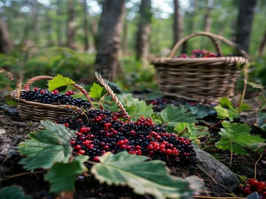 wild berries